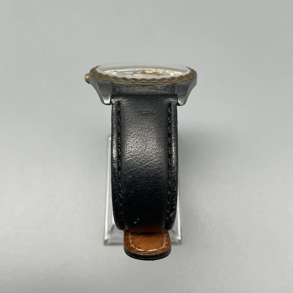Vintage Fossil Happy Trails Mens Watch 34mm Roy Rogers Dale Evans New Battery